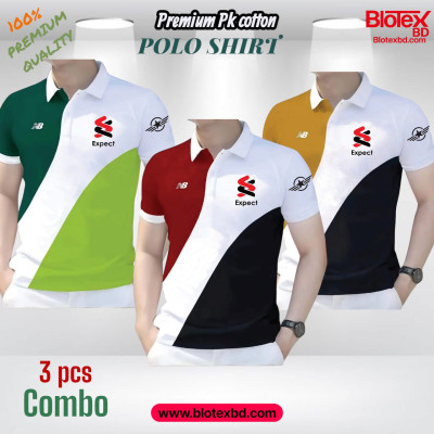 3 PCS COMBO OFFER ! Exclusive Design PK Polo Shirt