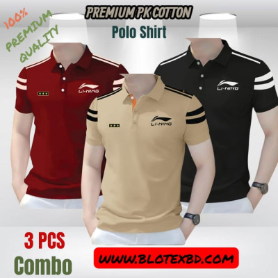 3 PCS COMBO OFFER ! Exclusive Design PK Polo Shirt