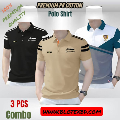 3 PCS COMBO OFFER ! Exclusive Design PK Polo Shirt