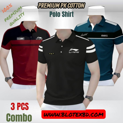 3 PCS COMBO OFFER ! Exclusive Design PK Polo Shirt