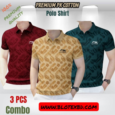3 PCS COMBO OFFER ! Exclusive Design PK Polo Shirt