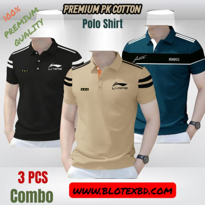 3 PCS COMBO OFFER ! Exclusive Design PK Polo Shirt