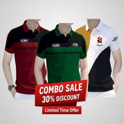 3 PCS COMBO OFFER ! Exclusive Design PK Polo Shirt