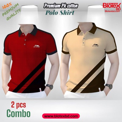 2 PCS COMBO OFFER ! Exclusive Design PK Polo Shirt
