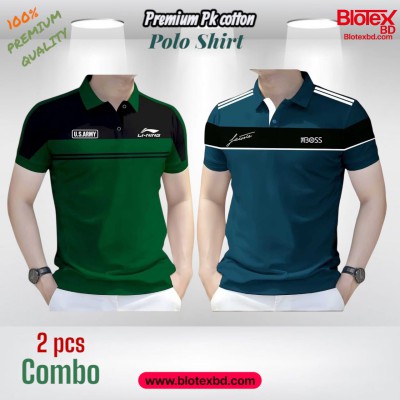 2 PCS COMBO OFFER ! Exclusive Design PK Polo Shirt