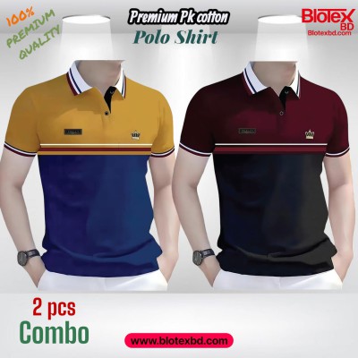 2 PCS COMBO OFFER ! Exclusive Design PK Polo Shirt