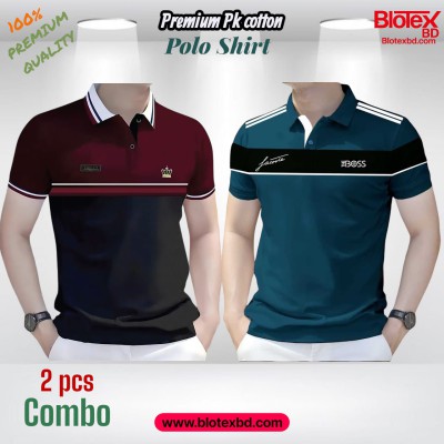 2 PCS COMBO OFFER ! Exclusive Design PK Polo Shirt